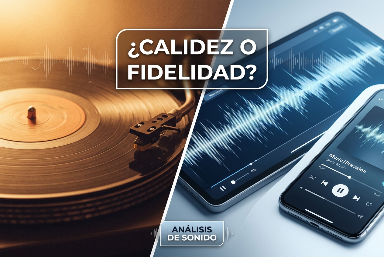 La calidez analógica es mayormente una percepción, no una calidad de sonido superior