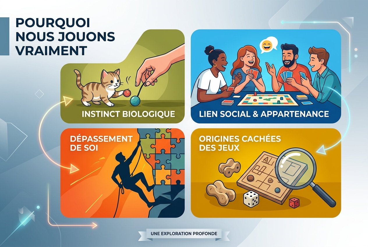 Ce qui nous pousse vraiment à jouer