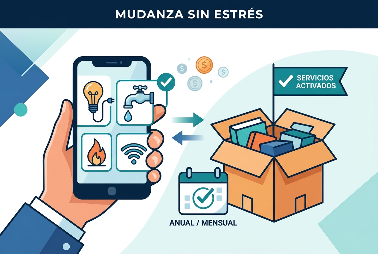 Programa los Servicios Públicos Antes de Mudarte para Evitar Caos y Costos Extras