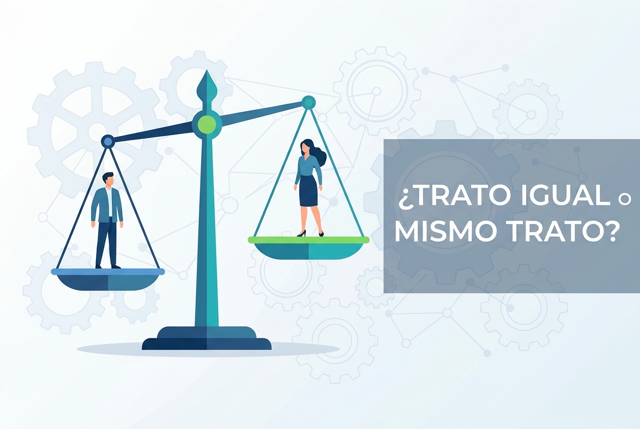 ¿Significa tratar a las personas por igual tratarlas de la misma manera?