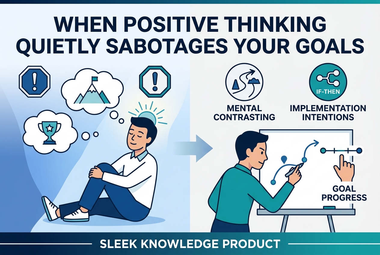 When Positive Thinking Quietly Sabotages Your Goals