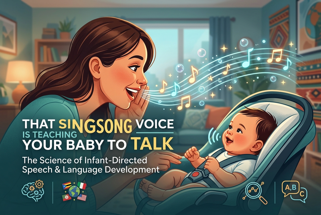 That Singsong Voice Is Teaching Your Baby to Talk