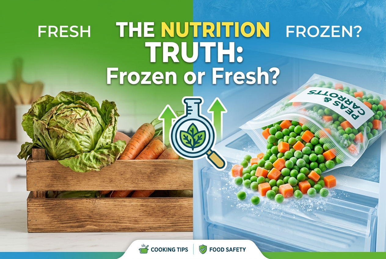 Frozen Vegetables Are Fresher Than Fresh Ones