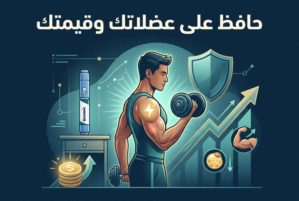 حافظ على قوة عضلاتك وقيمة أموالك أثناء استخدام أوزيمبيك أو ويجوفي