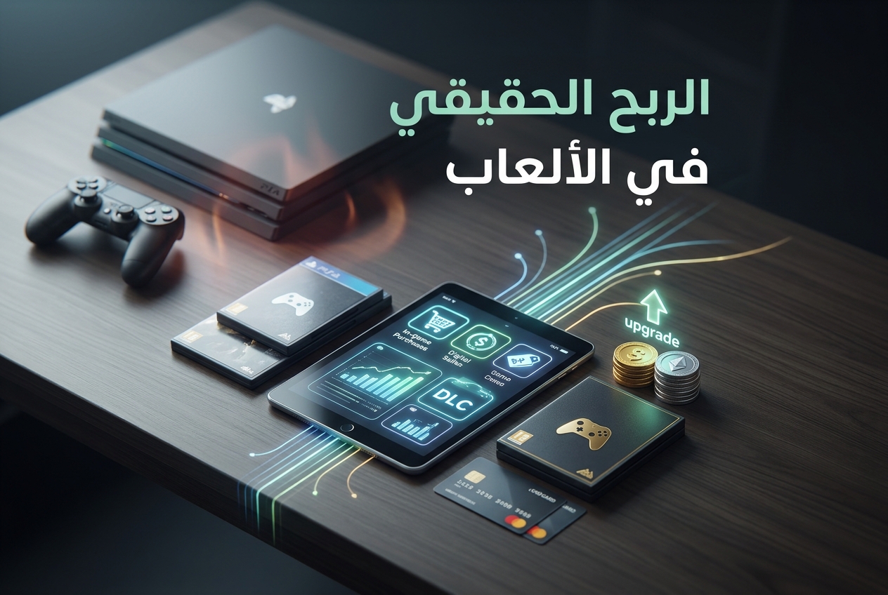 يعتمد صانعو الألعاب على مبيعات البرمجيات، لا الأجهزة، لتحقيق الأرباح