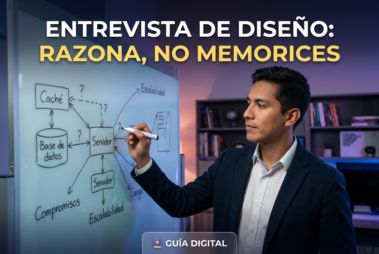 Las respuestas memorizadas fallan en la entrevista de diseño de sistemas