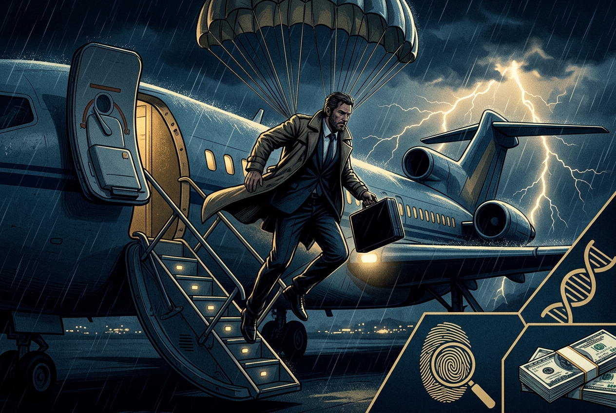 He Jumped From a Hijacked Plane and Vanished Forever