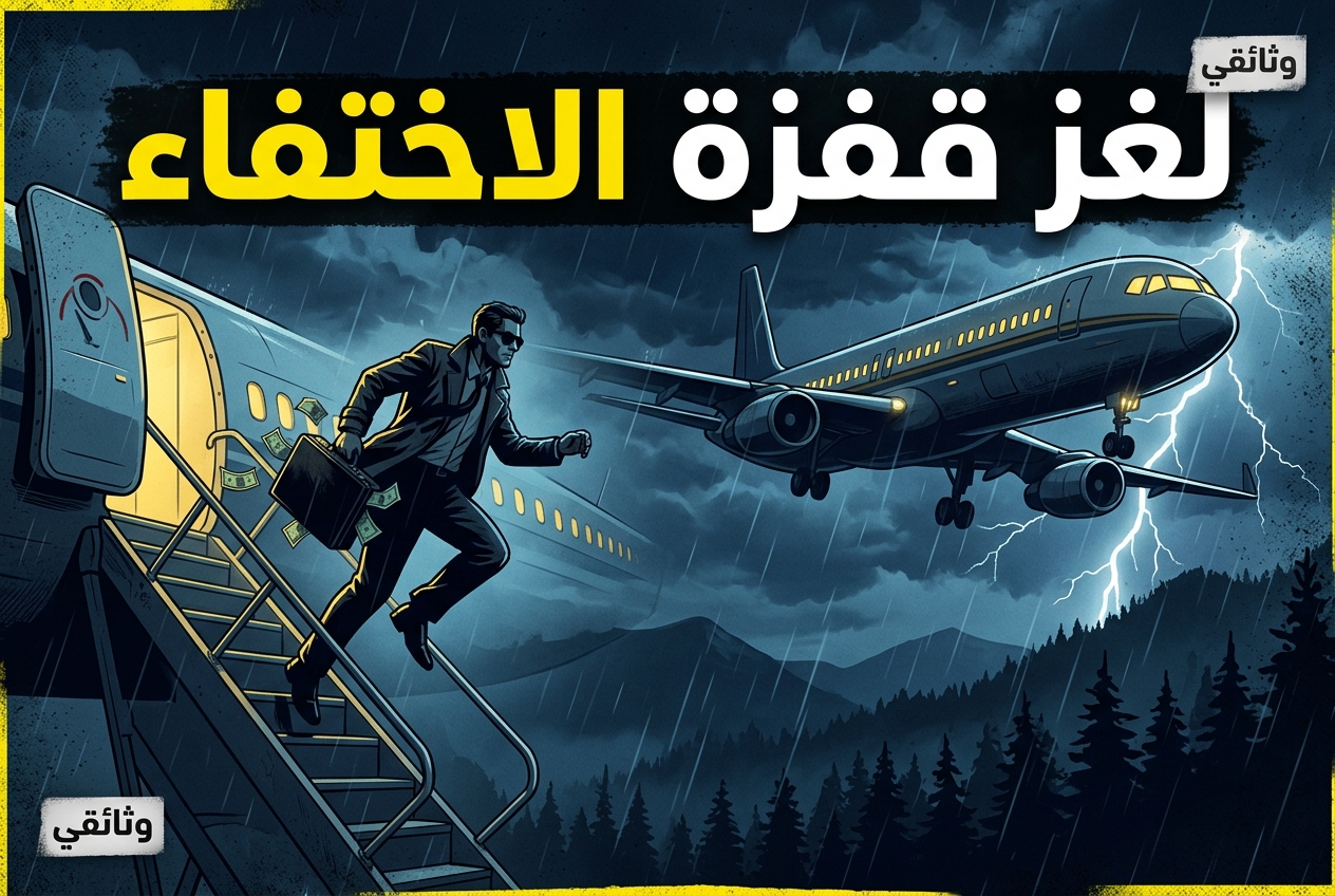 قفز من طائرة مخطوفة واختفى إلى الأبد