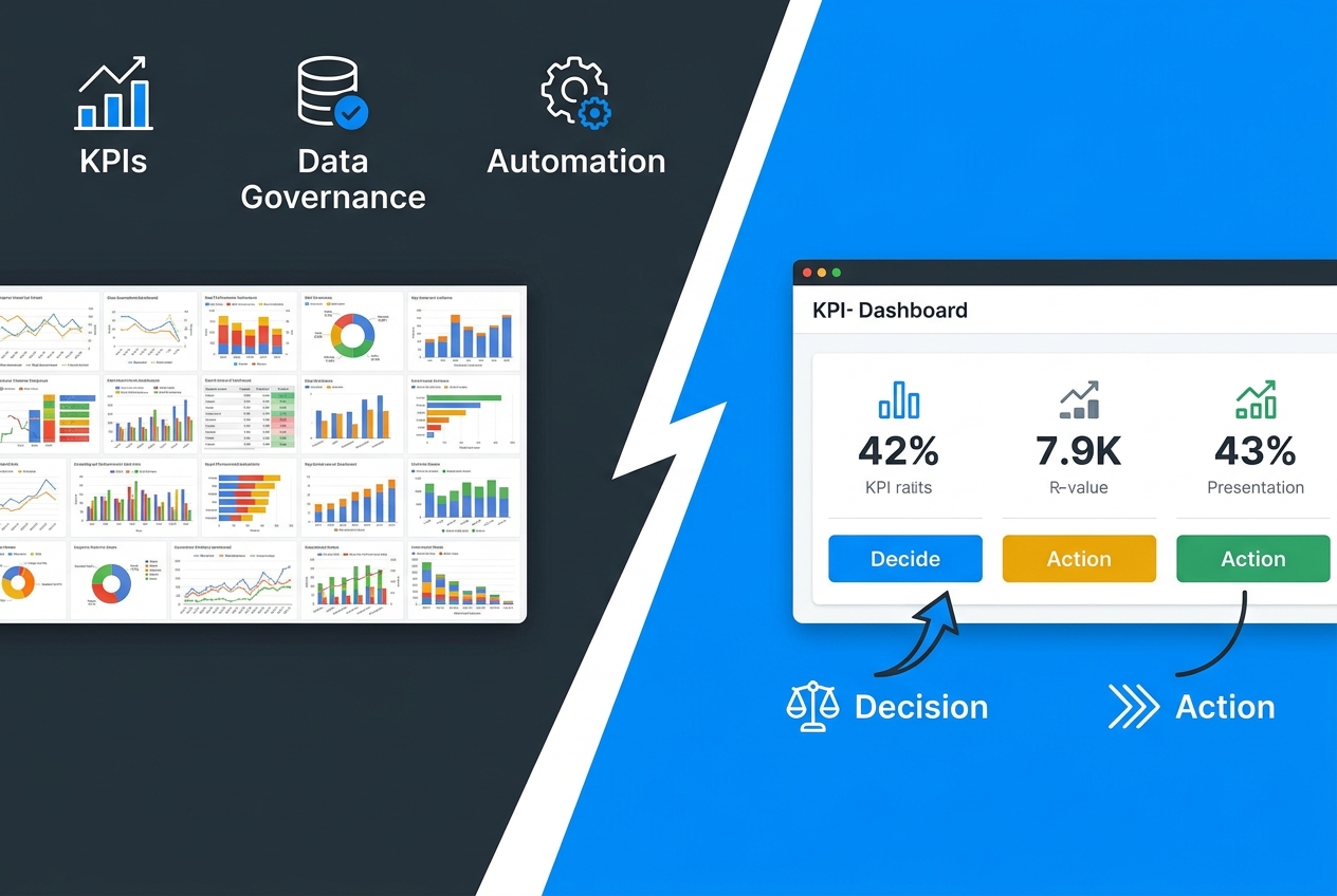 Most Dashboards Decorate. Yours Should Decide