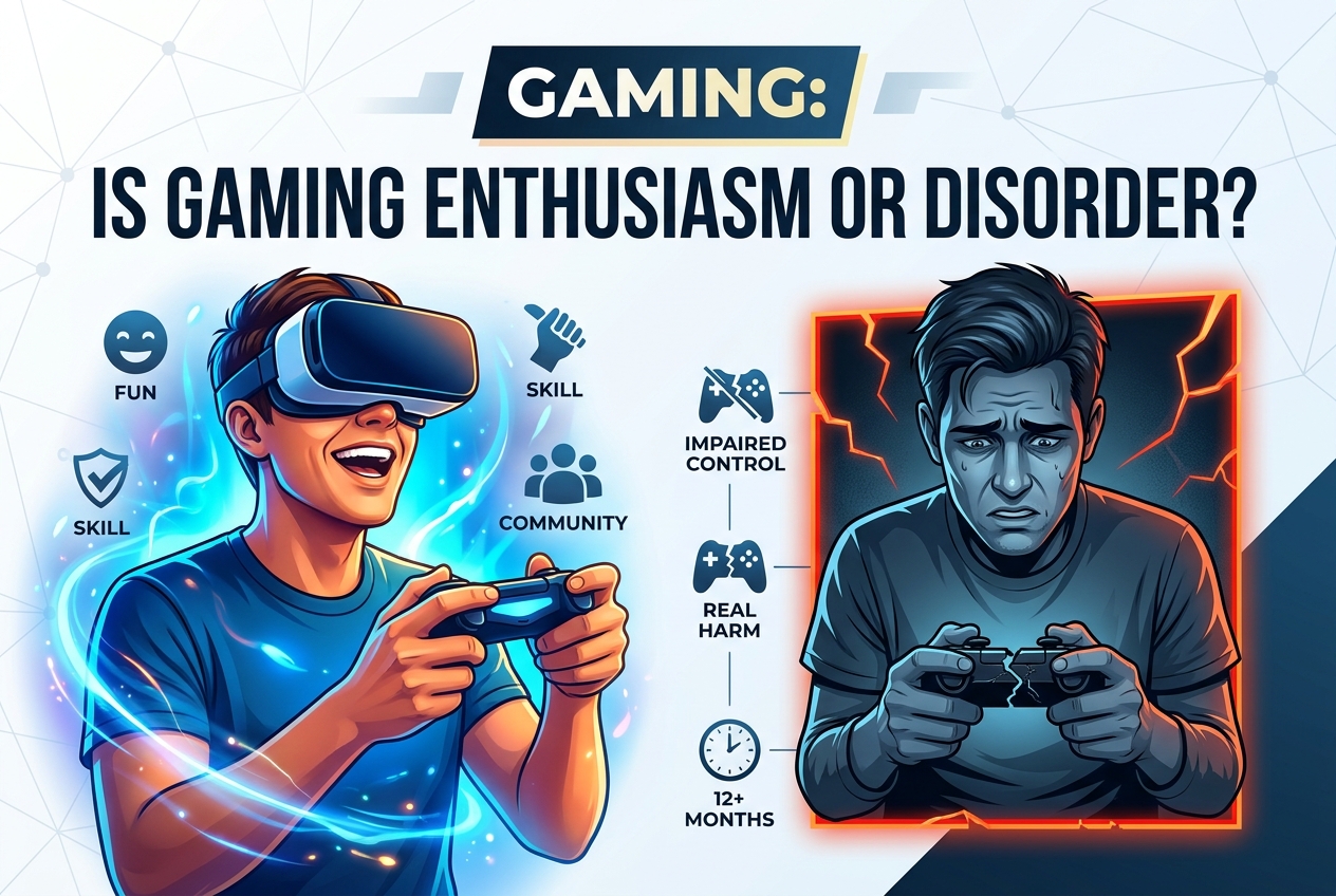 When Does Gaming Cross the Line Into a Real Disorder?