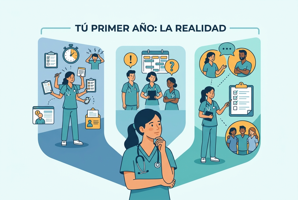 Lo que nadie te dice sobre tu primer año como enfermera