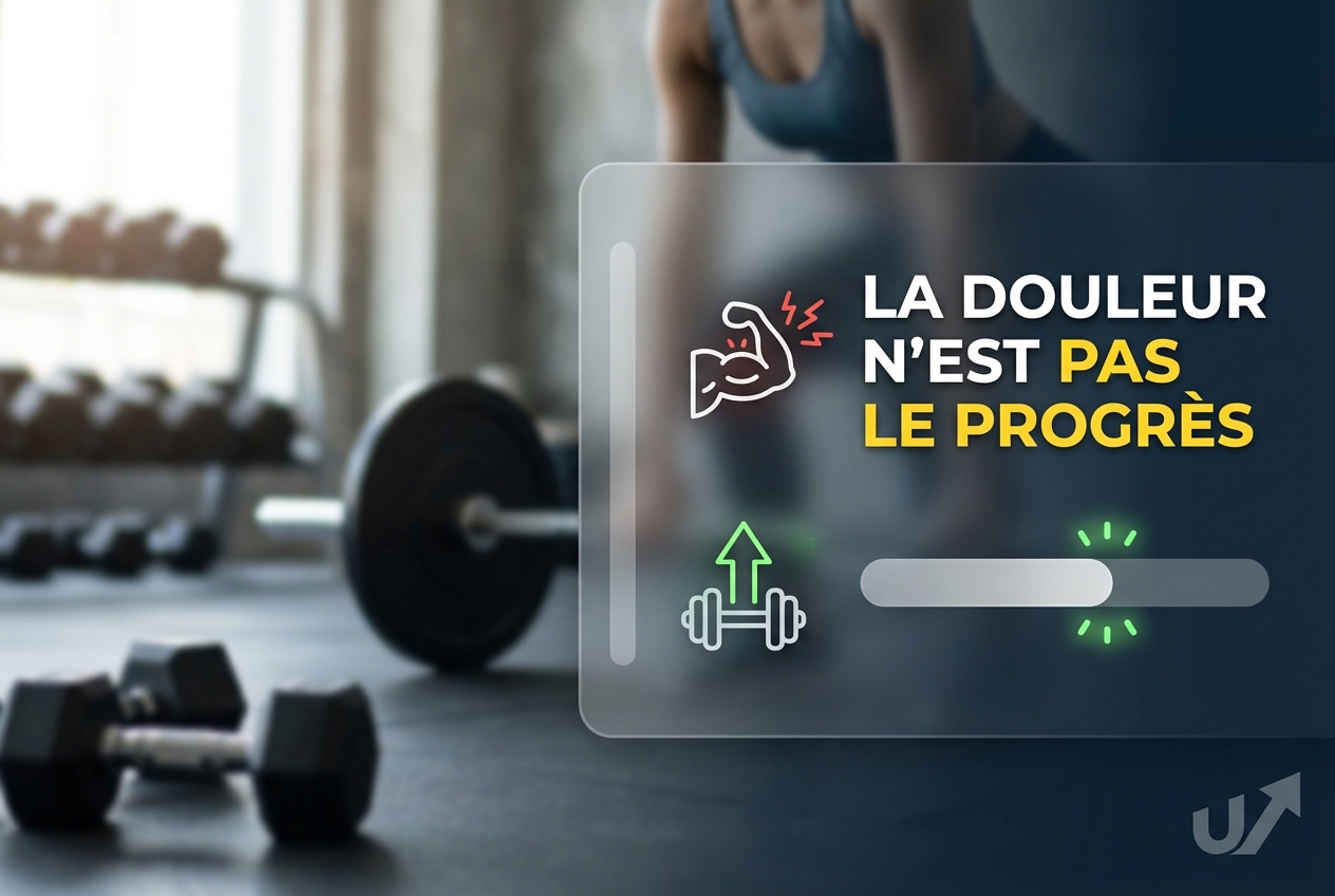 Les muscles endoloris ne prouvent pas que votre entraînement a fonctionné