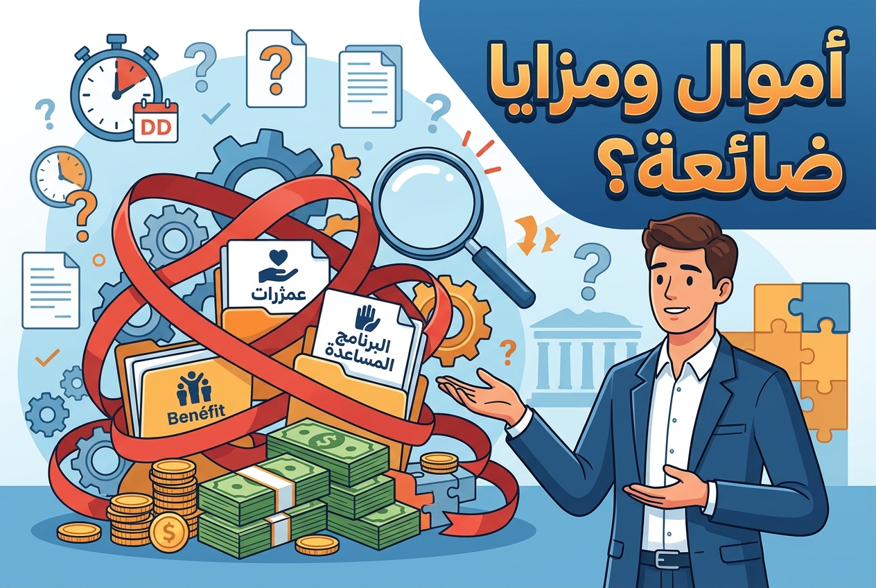 لماذا يظل الكثير من المال والمزايا غير مطالب بها