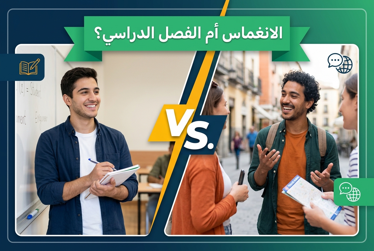 هل الانتقال إلى الخارج أفضل حقًا من الدراسة في الفصل لتعلم اللغات؟
