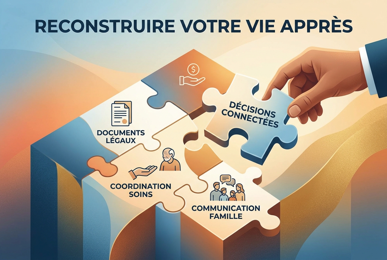 Quand la vie bascule, les papiers que vous avez sautés se font attendre