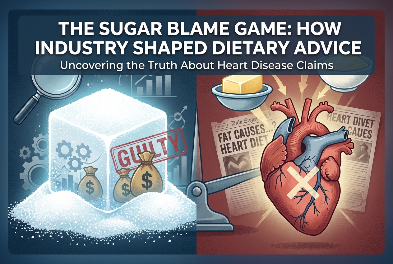 Claims About How Sugar Made Us Blame Fat for Heart Disease