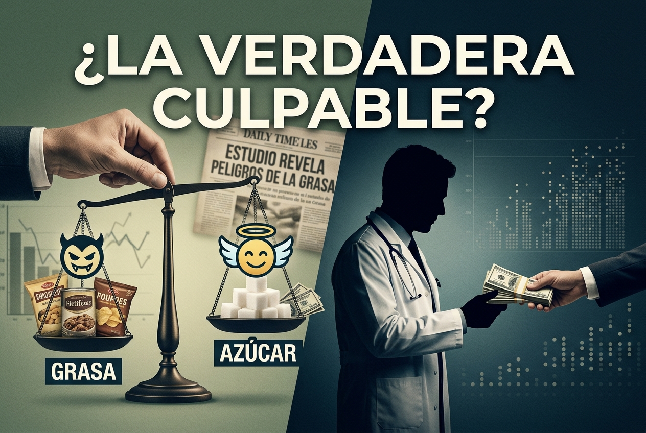 Afirmaciones Sobre Cómo el Azúcar Nos Hizo Culpar a la Grasa por las Enfermedades del Corazón