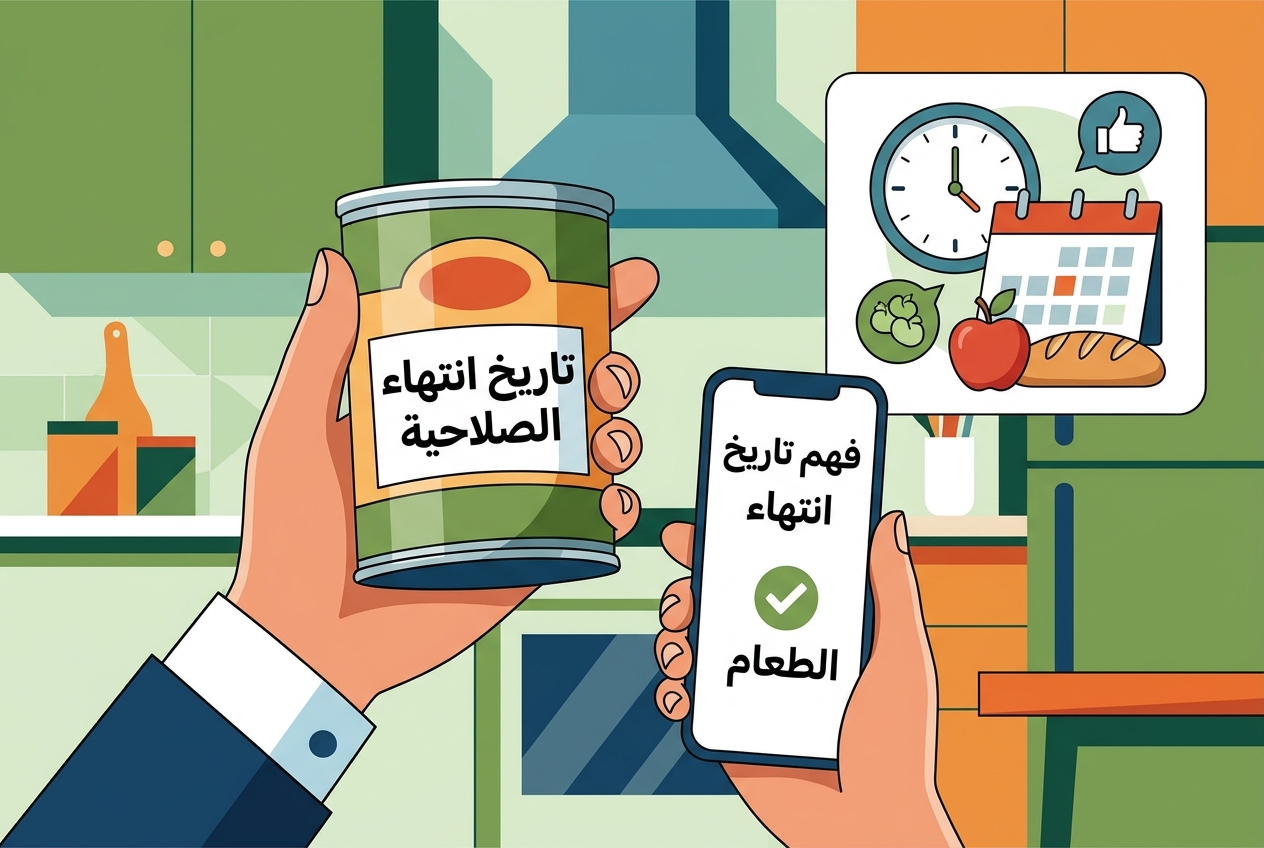 التاريخ المدوّن على الملصق لا يخبرك أن الطعام غير آمن