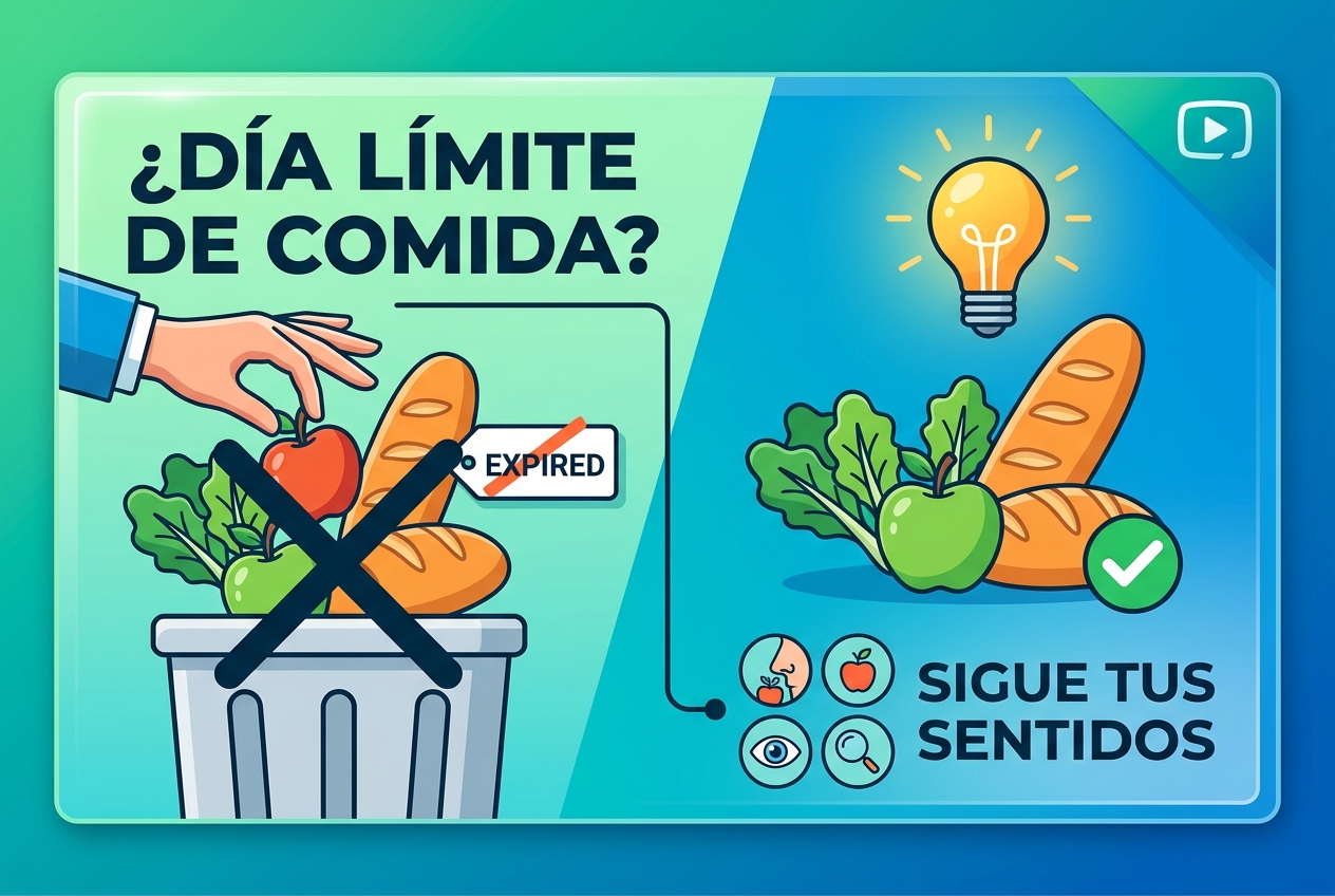 La fecha en la etiqueta no te dice que es inseguro
