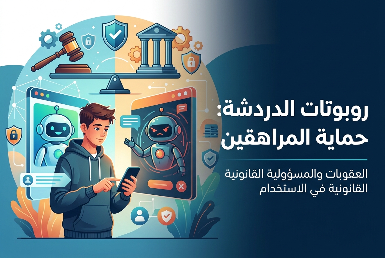 عندما تتجاوز روبوتات الدردشة الذكية الحدود: ما العقوبات التي تحمي المراهقين؟
