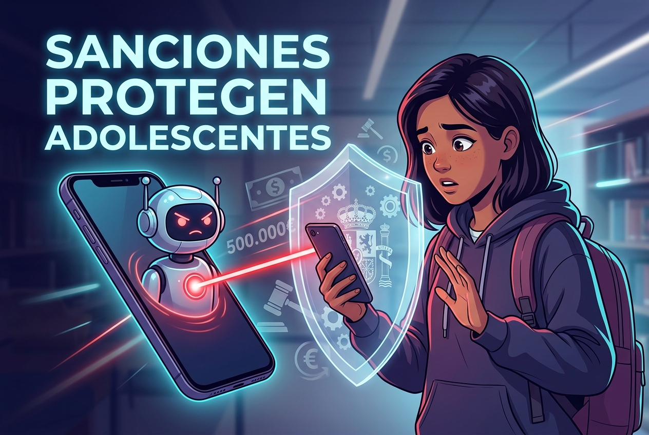 Cuando los chatbots de IA cruzan la línea: qué sanciones protegen a los adolescentes