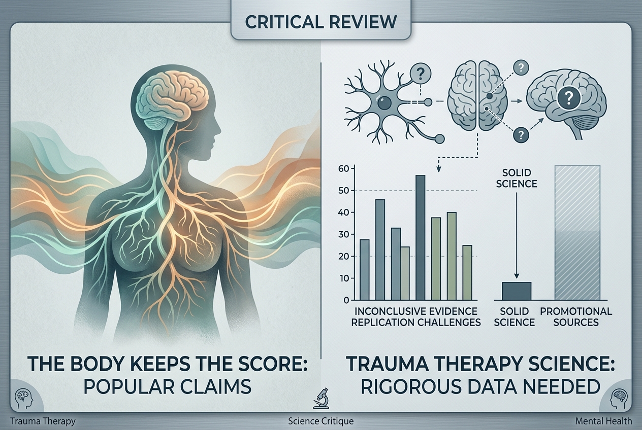 The Body Keeps the Score Overstates Trauma Therapy Science and Hinders True Progress