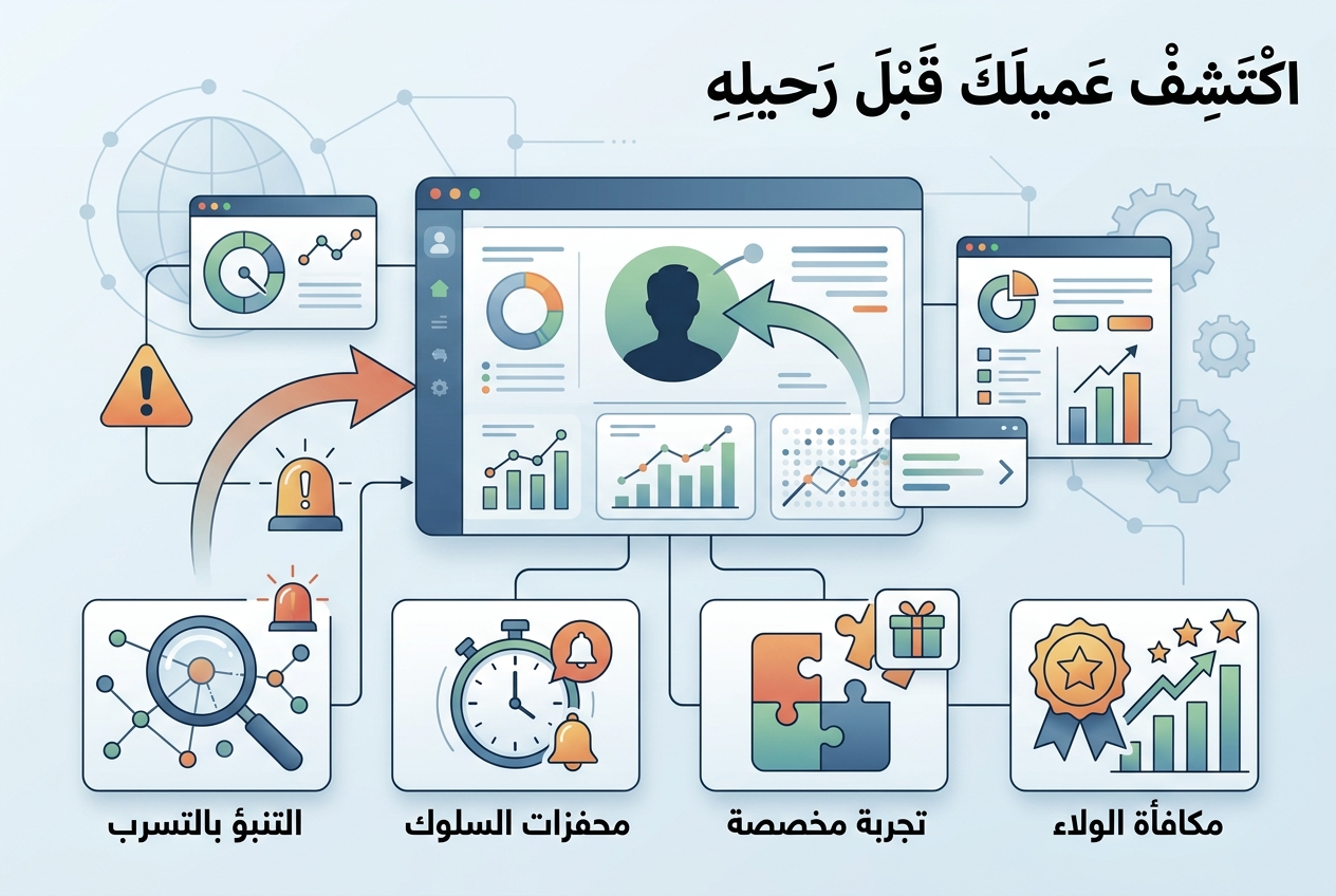 اكتشف العميل الذي على وشك المغادرة