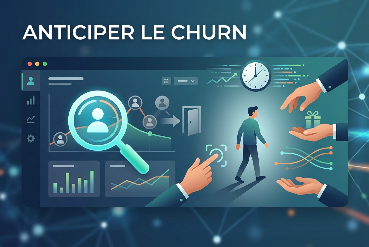 Repérer le client sur le point de partir