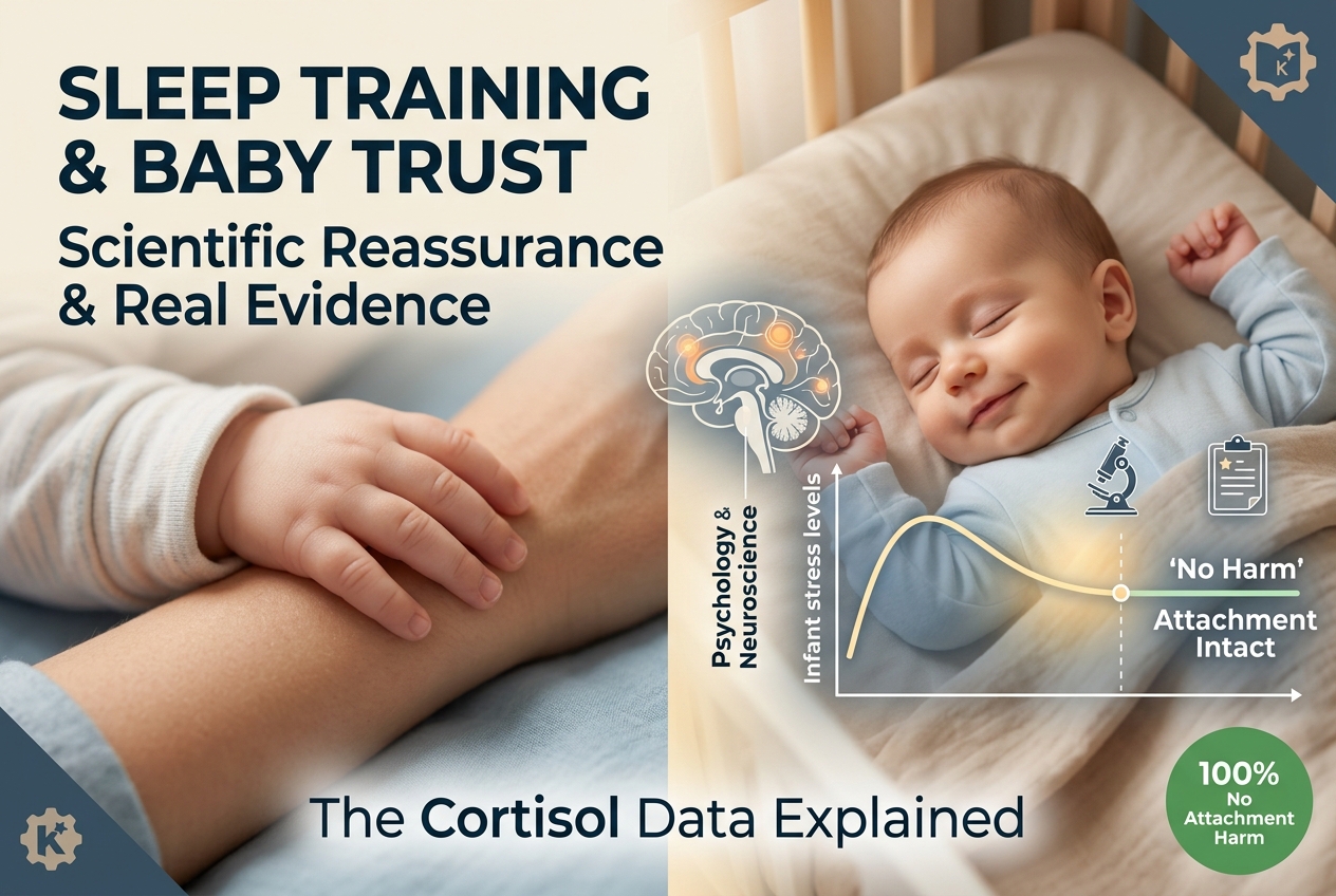 Sleep Training Won't Break Your Baby's Trust
