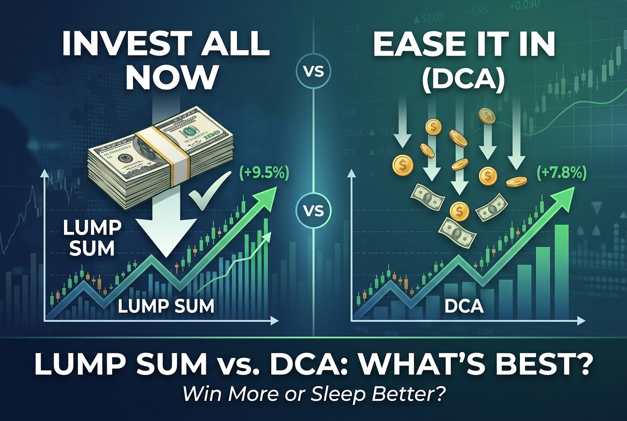 Dripping Money Into the Market Feels Safer. It Usually Costs You.