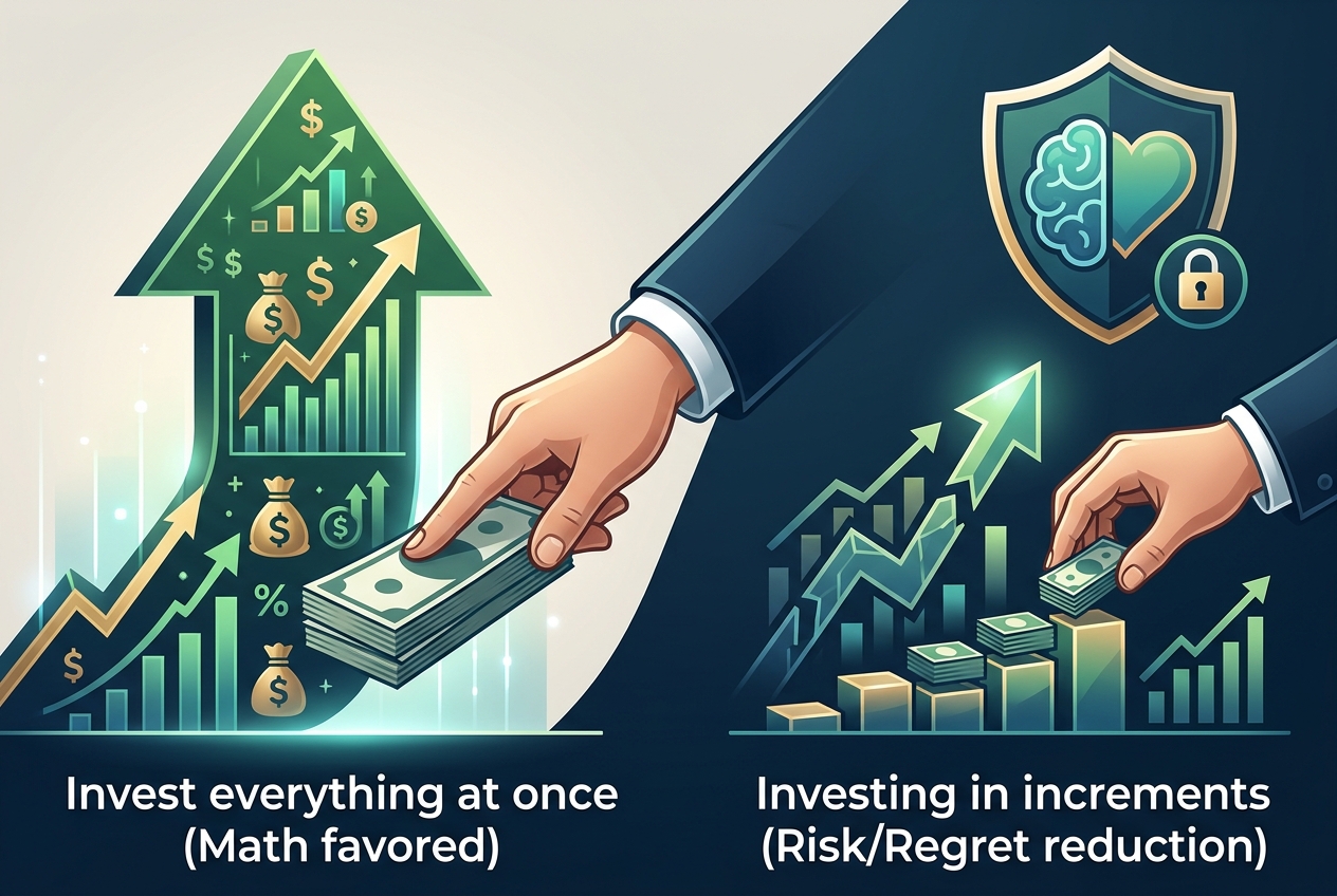 Dripping Money Into the Market Feels Safer. It Usually Costs You.