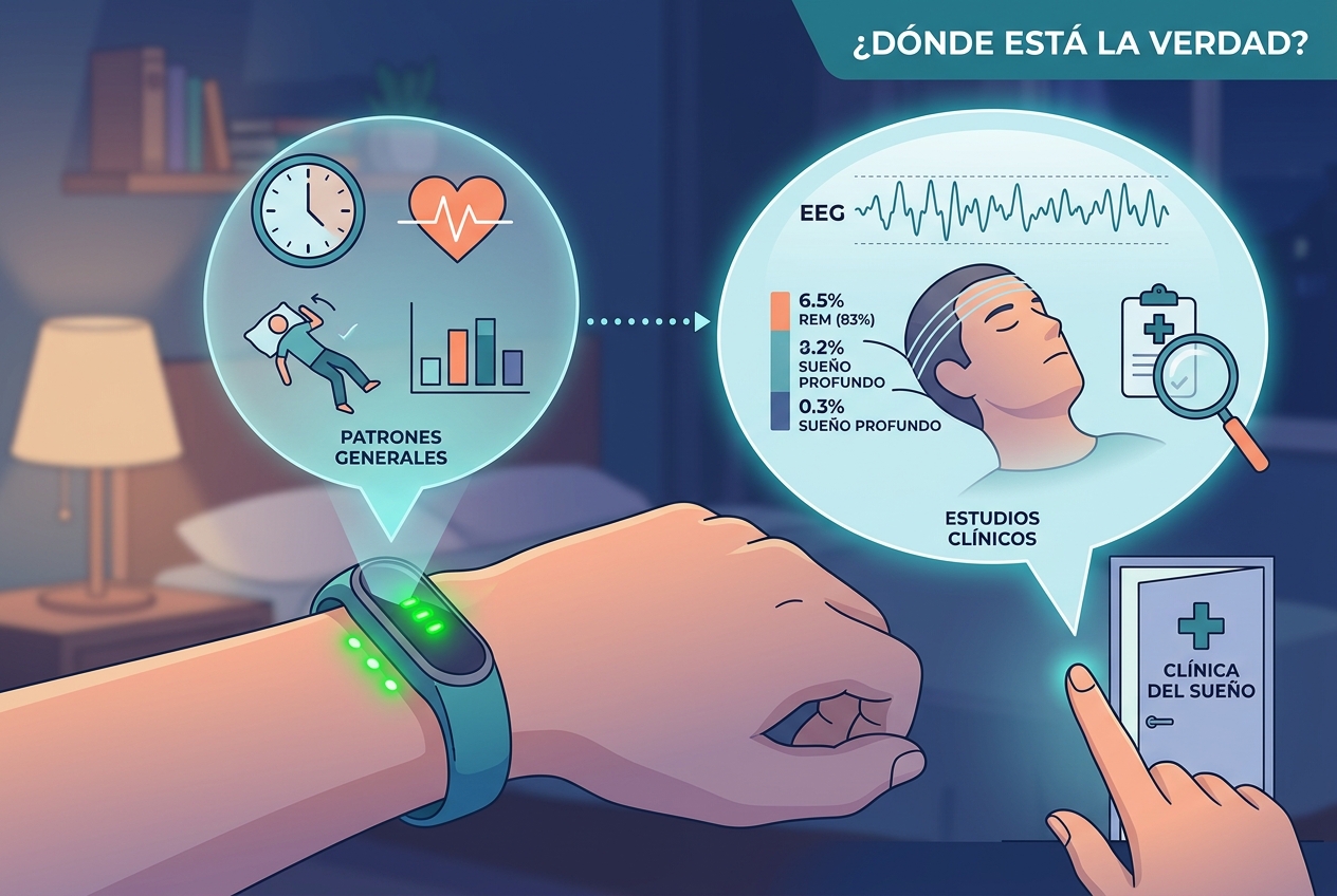Lo que los rastreadores de sueño pueden y no pueden realmente decirte