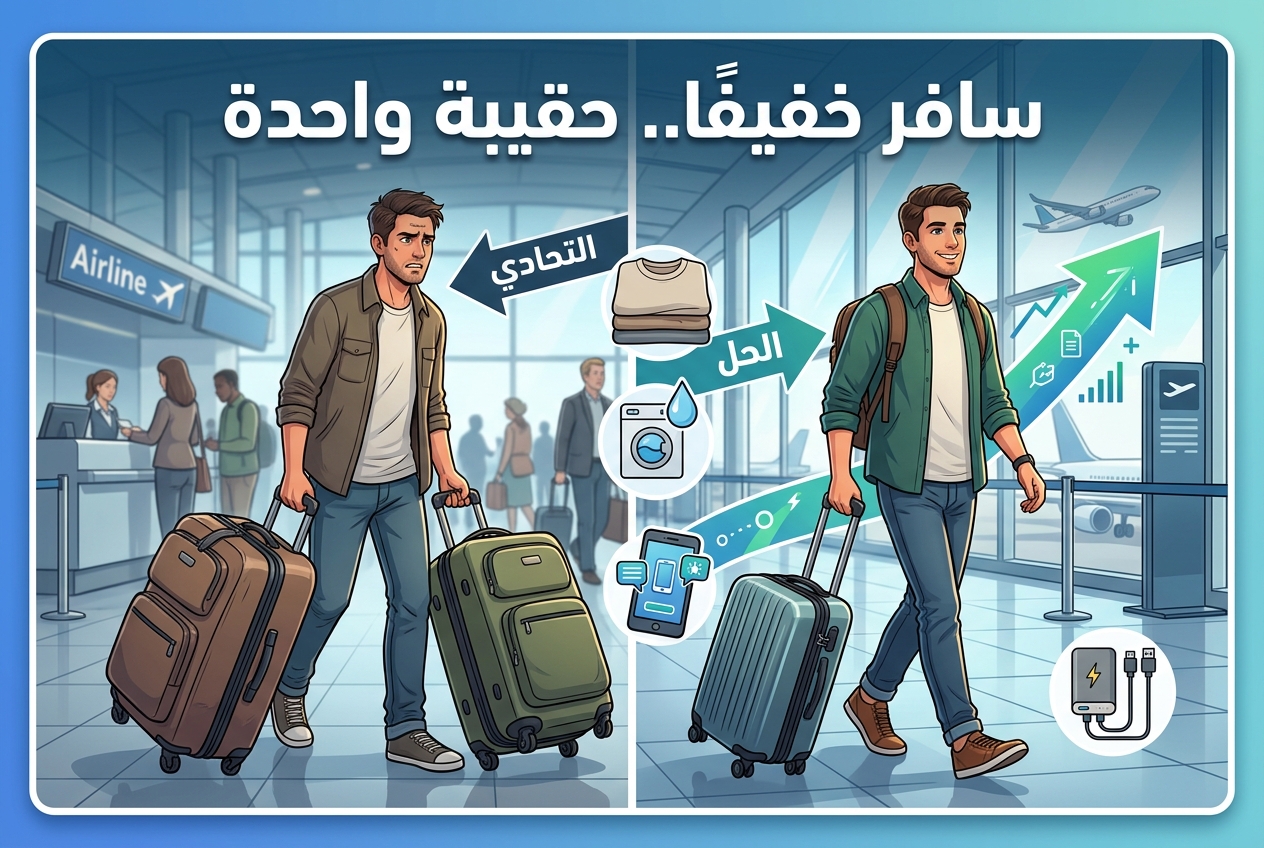 لم تكن بحاجة إلى حقيبة مُسجلة أبدًا