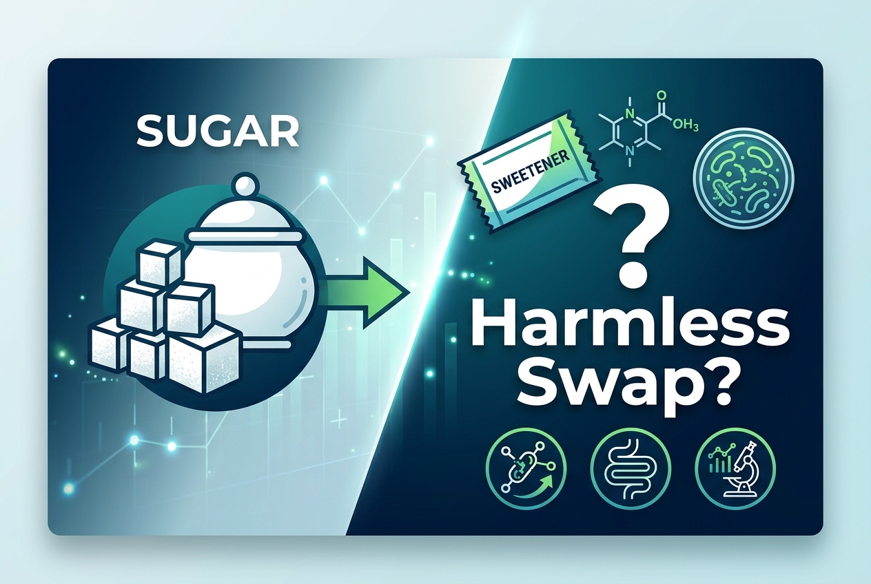 Diet Sweeteners Might Not Be the Safer Swap