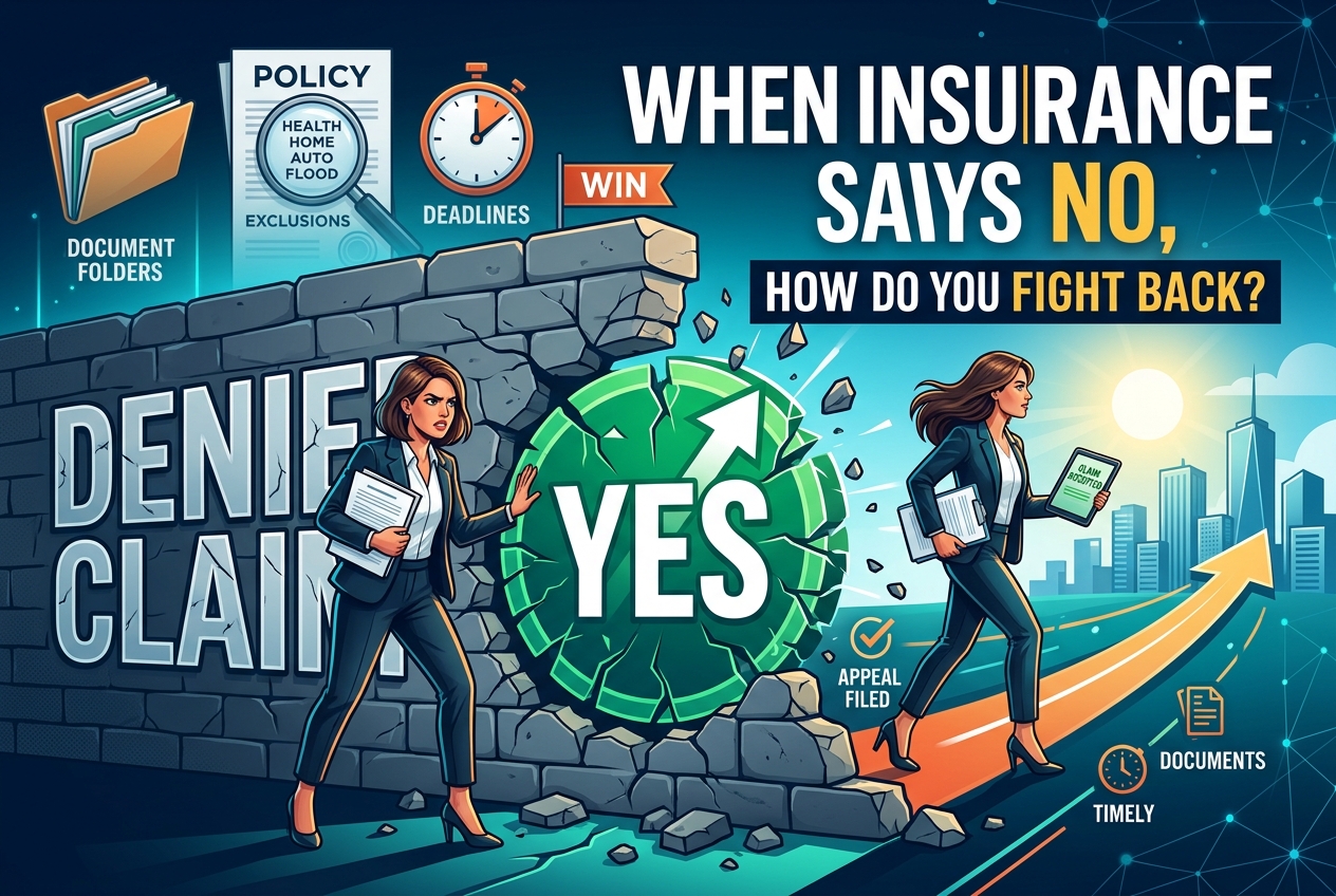 When Insurance Says No, How Do You Fight Back?