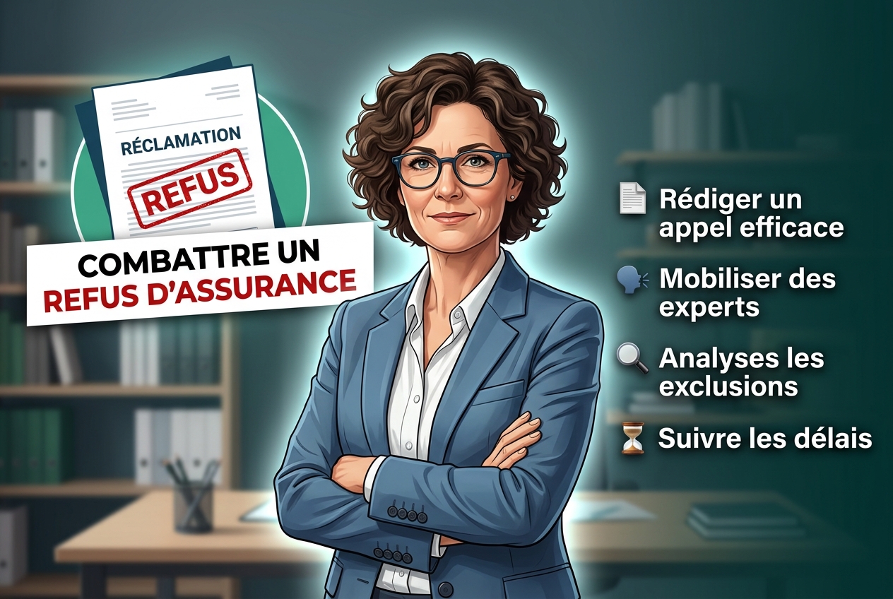 Quand l'assurance dit non, comment riposter ?