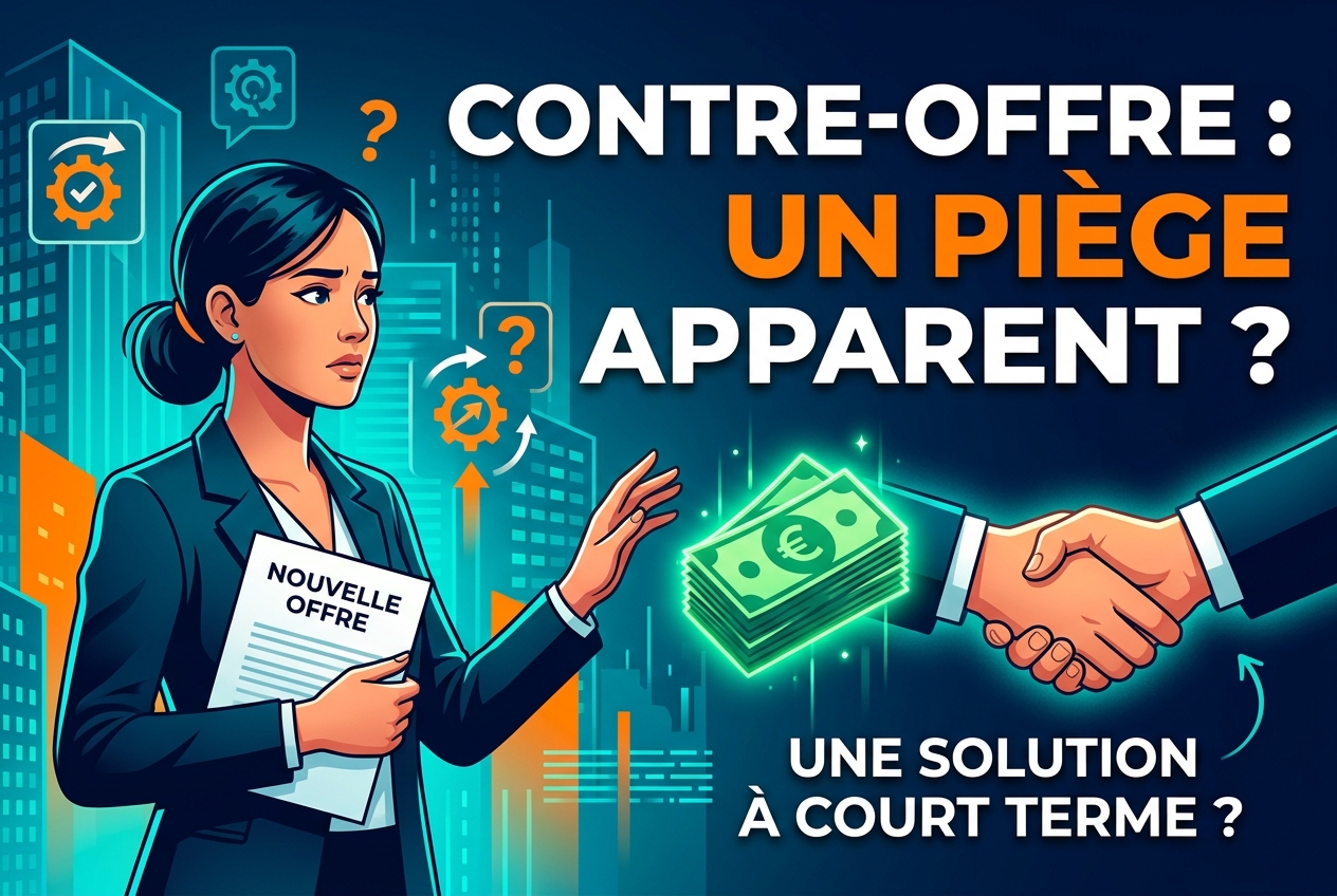 Pourquoi accepter une contre-offre nuit souvent plus à votre carrière que cela ne l’aide