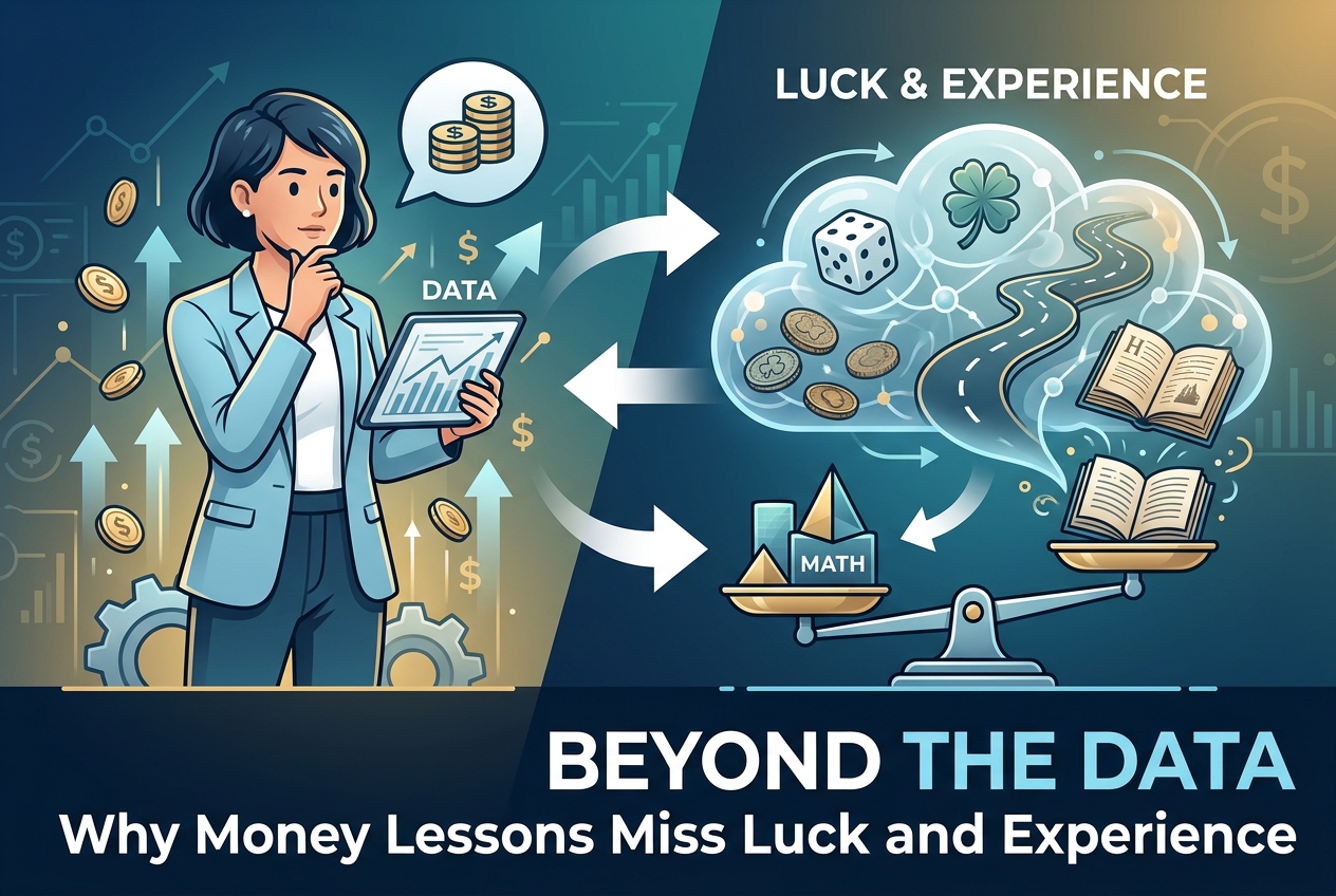 Why Money Lessons Often Miss What Luck and Experience Really Mean