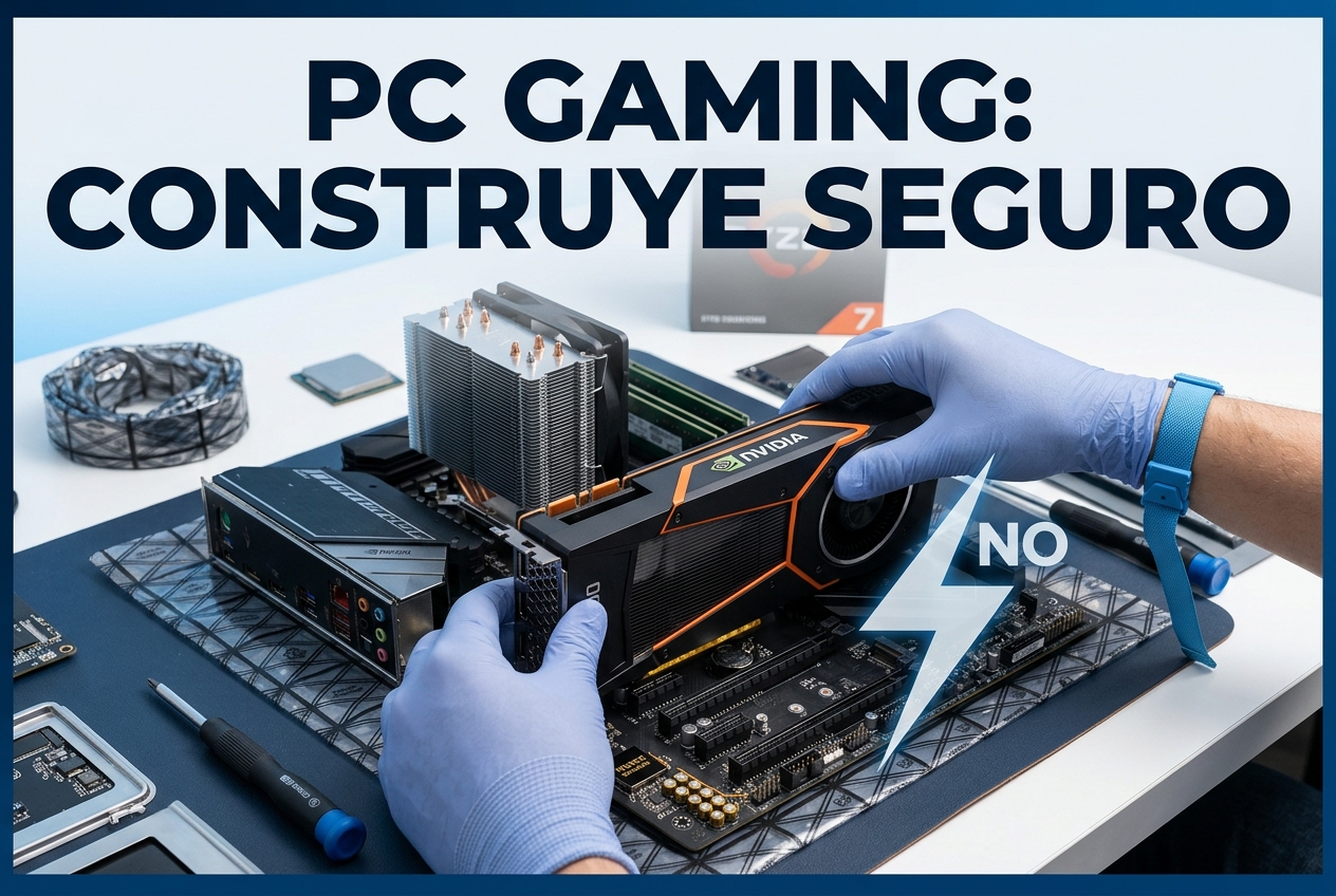 Construye Tu Primer PC para Juegos Sin Quemar Nada