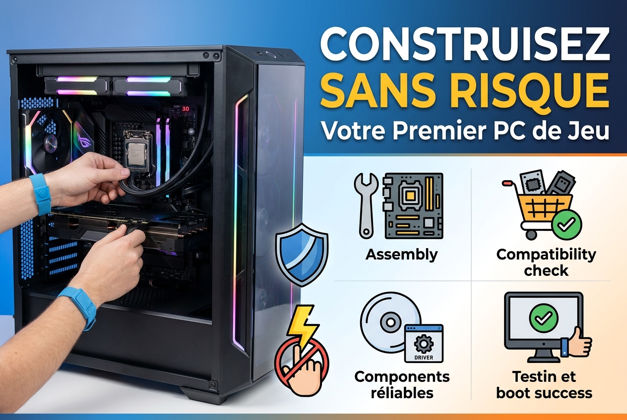 Construisez Votre Premier PC de Jeu Sans Rien Griller