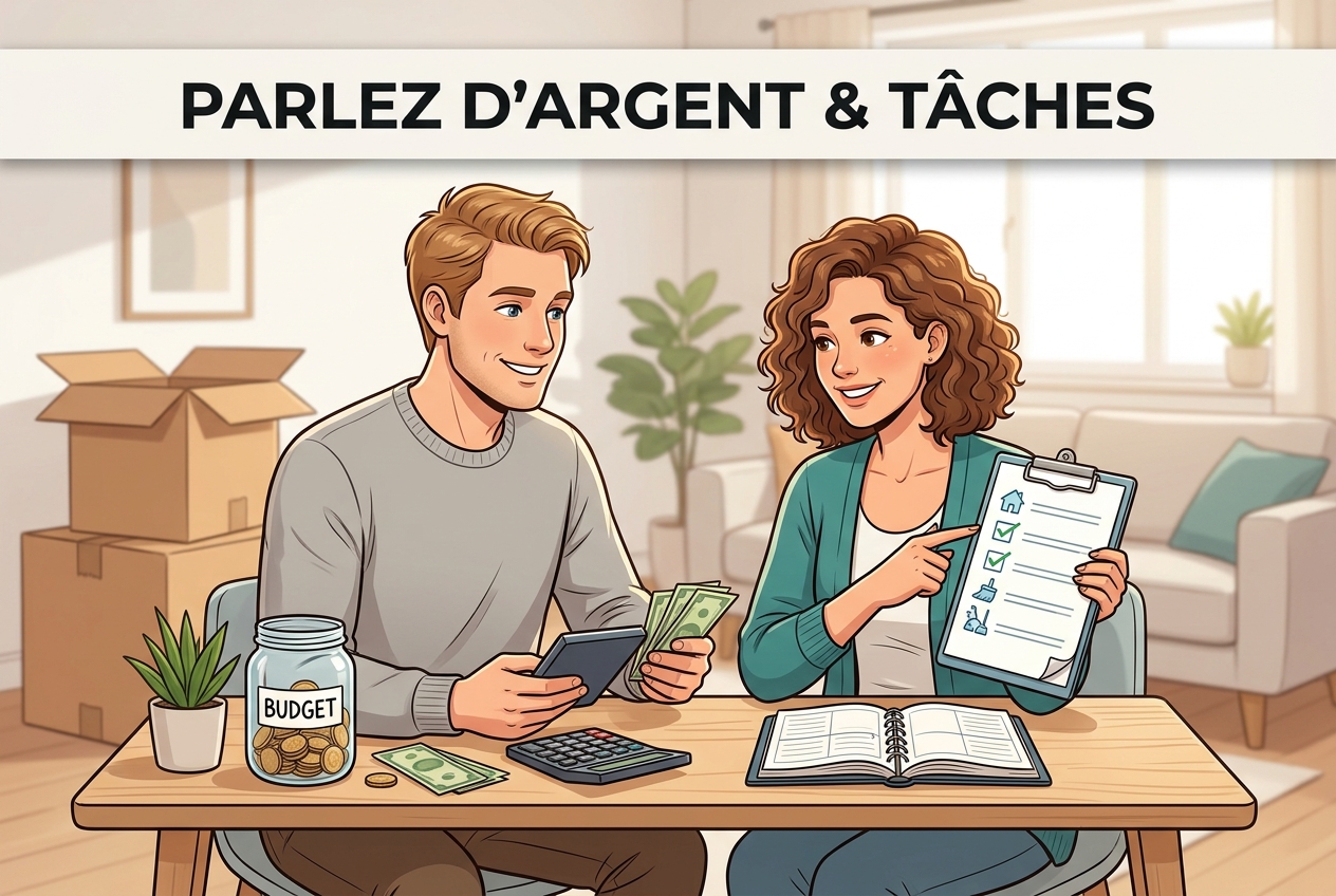 Talk Money and Chores First to Avoid Fighting When Moving In Together