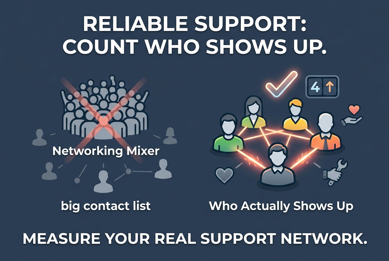 Skip the Networking Mixer, Count Who Actually Shows Up