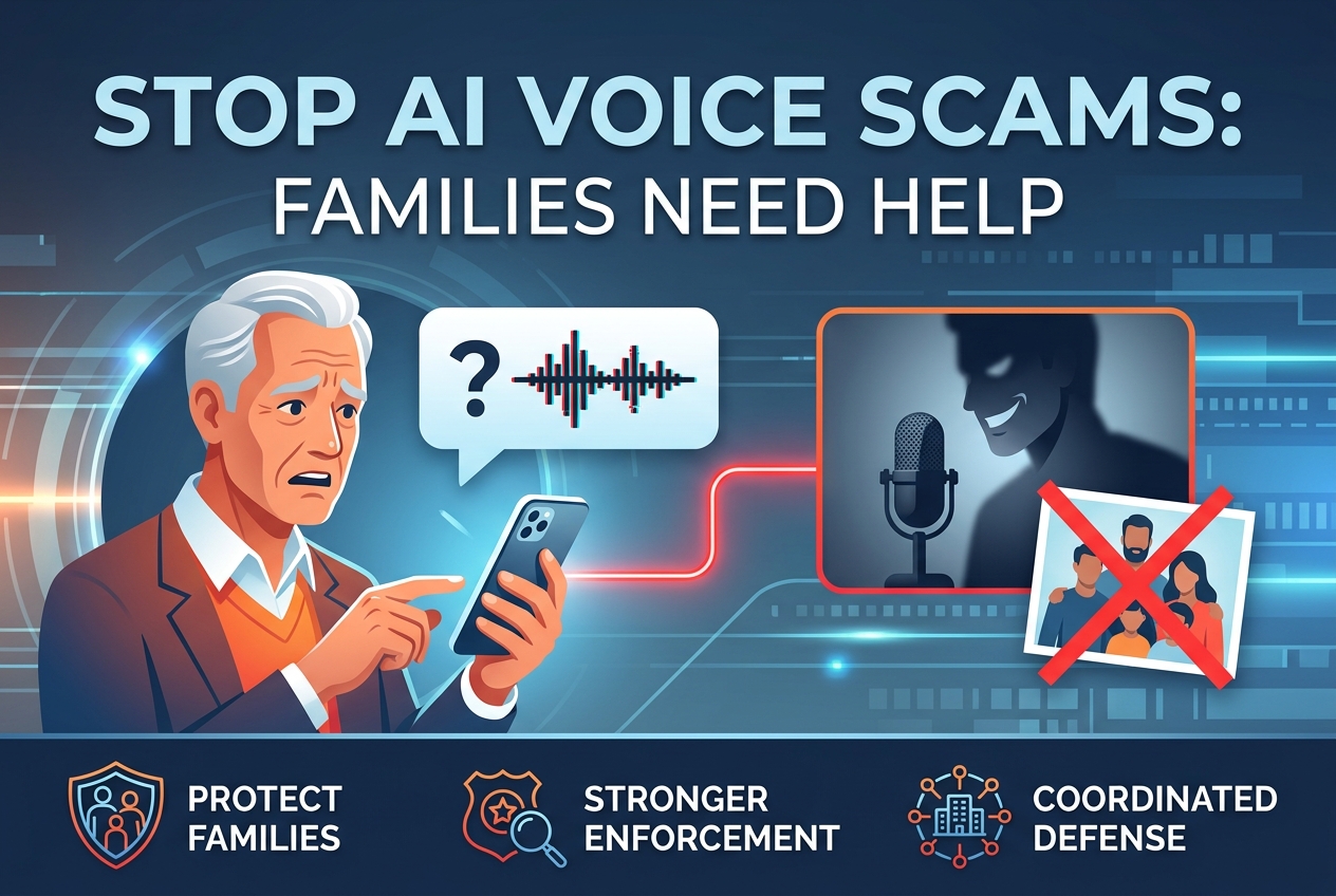 Families Should Not Bear the Burden of AI Voice Cloning Scams Alone