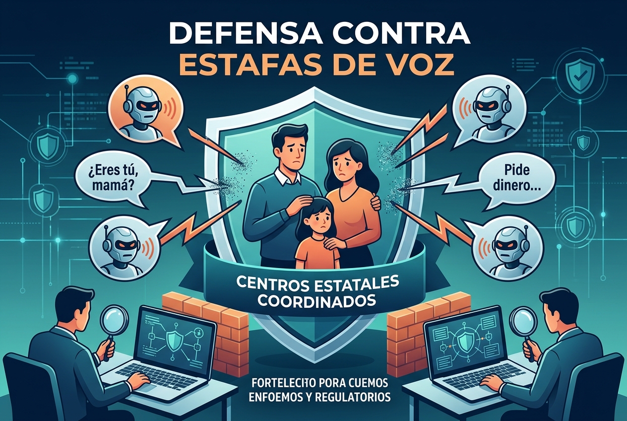 Las familias no deberían cargar solas con la responsabilidad de las estafas de clonación de voz por IA