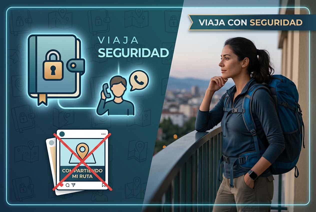 Los viajeros solitarios deben priorizar la seguridad sobre compartir detalles