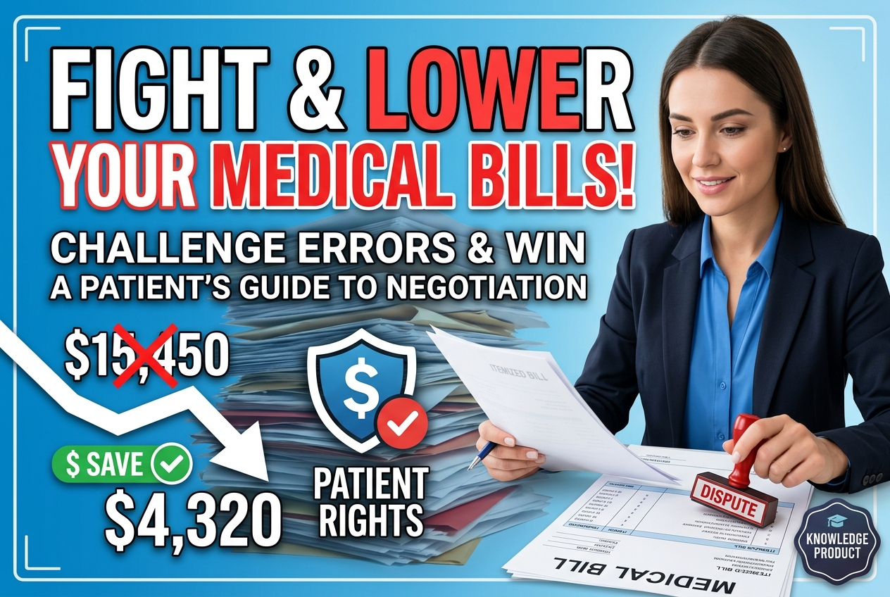You Can Fight and Lower Your Medical Bills by Challenging Errors