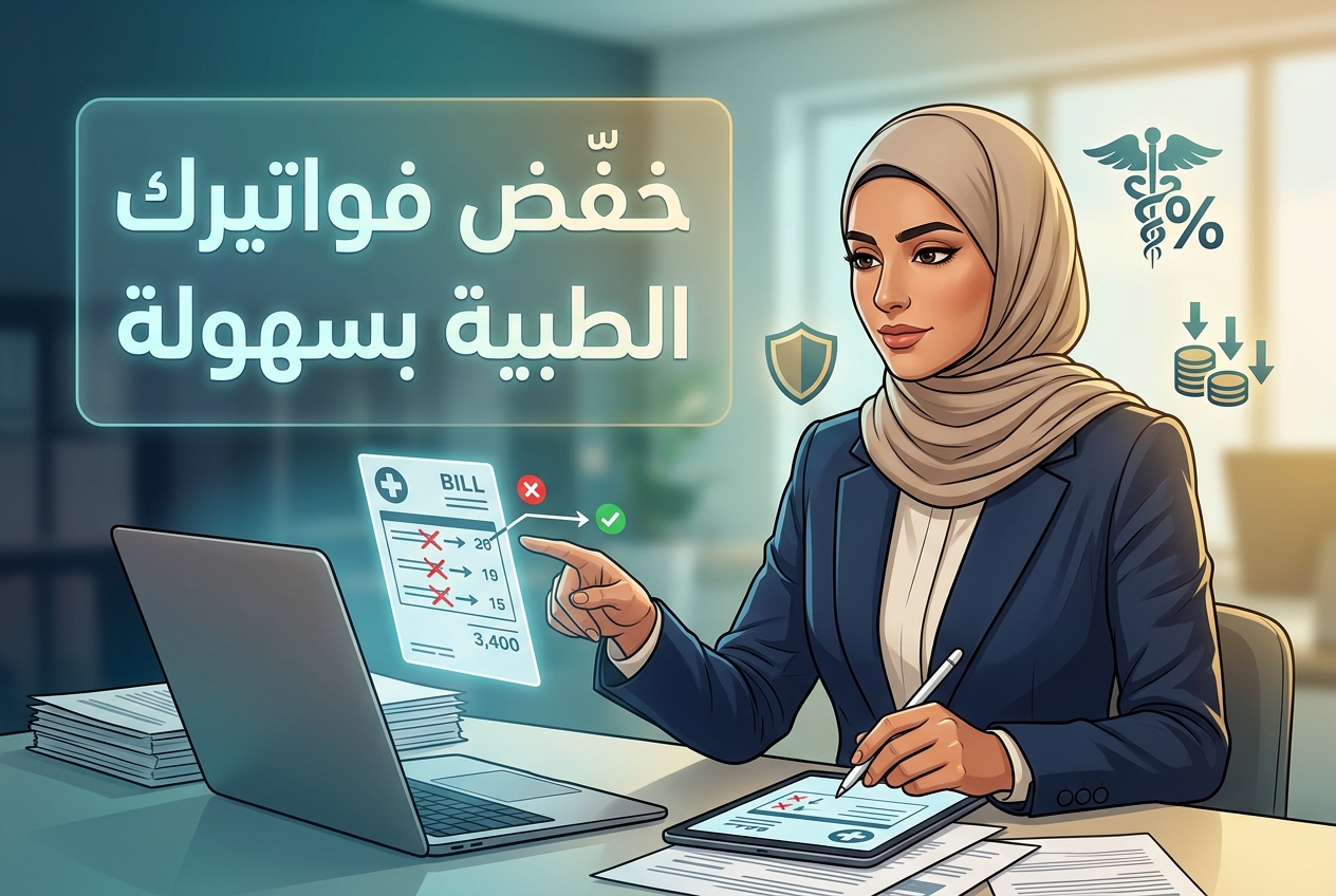 يمكنك الاعتراض وتقليل فواتيرك الطبية من خلال تحدي الأخطاء