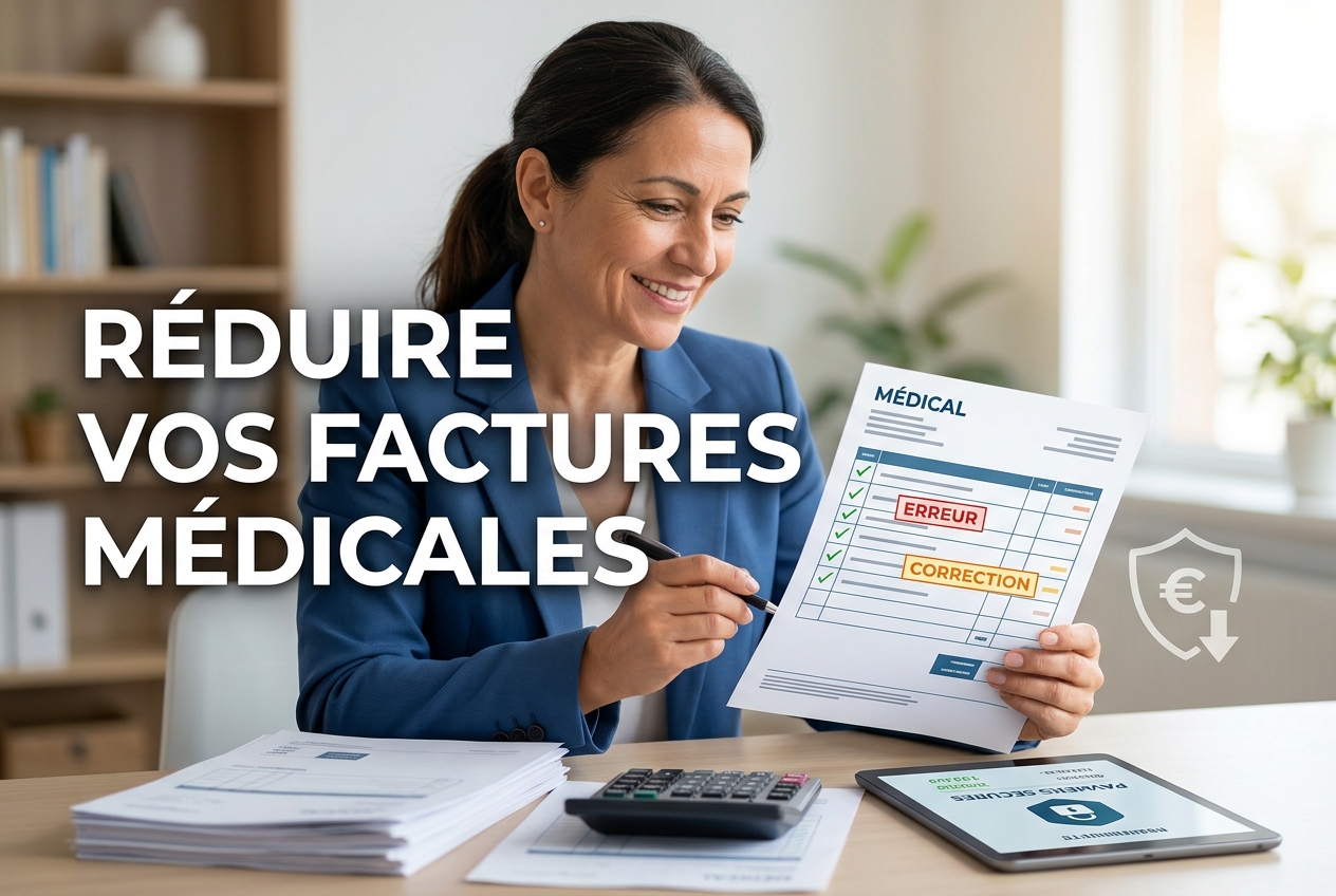Vous pouvez contester et réduire vos factures médicales en remettant en cause les erreurs