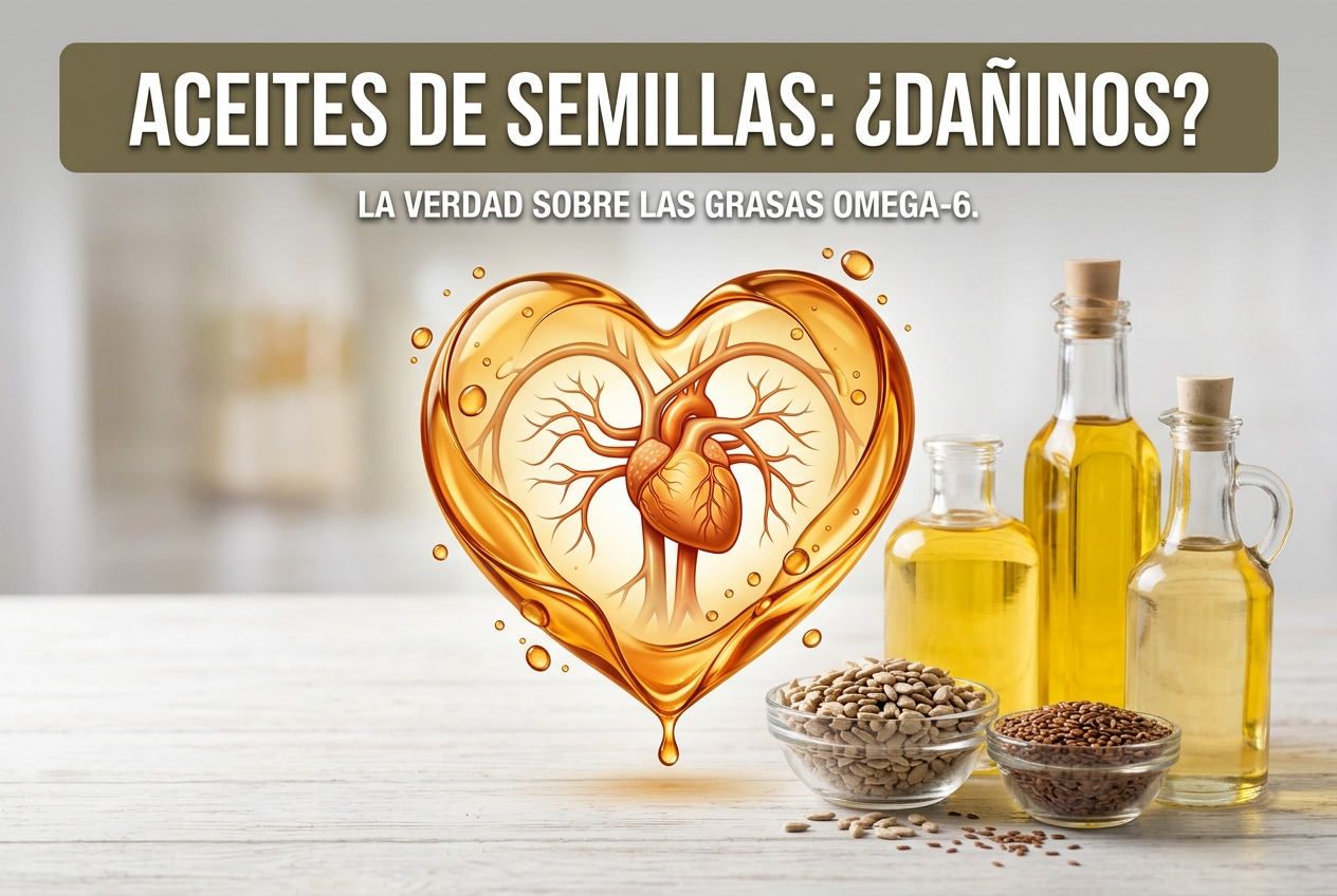 Los aceites de semillas no dañan tu corazón. Pueden ayudarlo