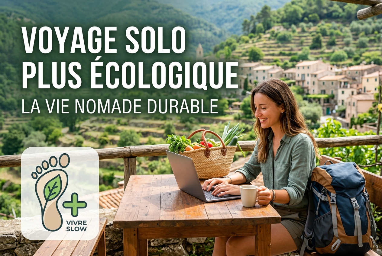 Rester plus longtemps rend la vie de nomade solo plus sûre et plus écologique